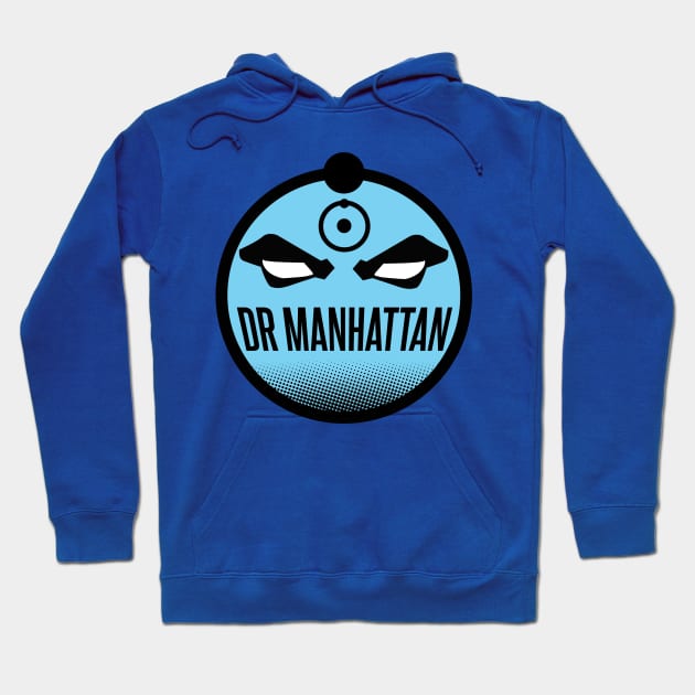 Dr Manhattan Hoodie by Meta Cortex